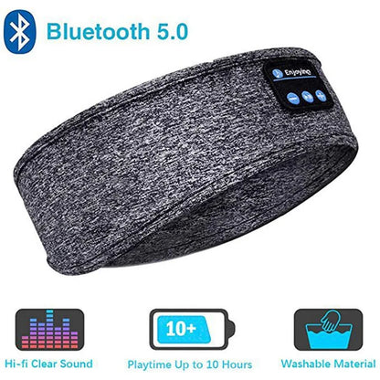Bluetooth Sleep Headband — Wireless Music Eye Mask for Sleep & Sport