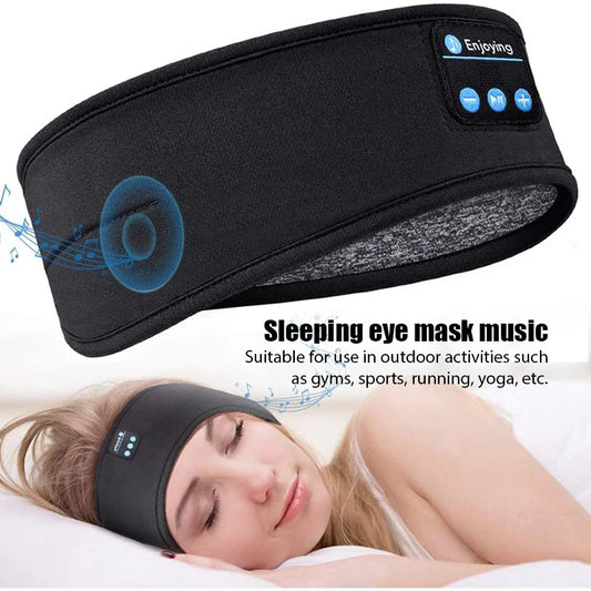 Bluetooth Sleep Headband — Wireless Music Eye Mask for Sleep & Sport