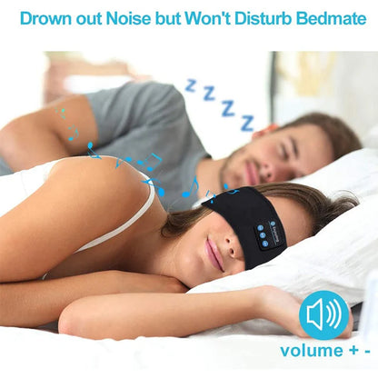 Bluetooth Sleep Headband — Wireless Music Eye Mask for Sleep & Sport