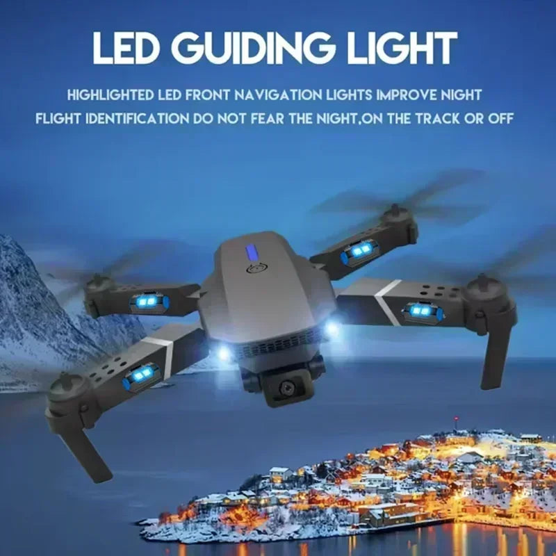 E88 Pro 4K Drone — WiFi FPV Camera Drone with Foldable Design
