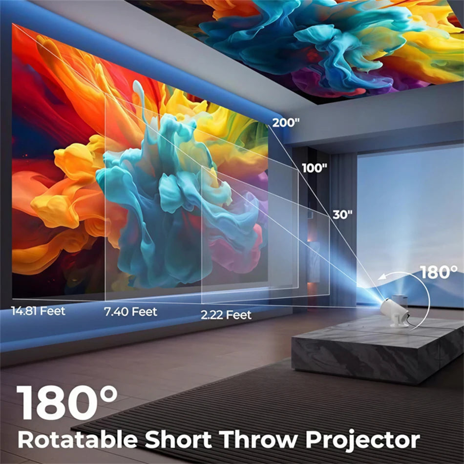 Salange P300 Mini Portable Projector
