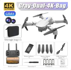 E88 Pro 4K Drone — WiFi FPV Camera Drone with Foldable Design