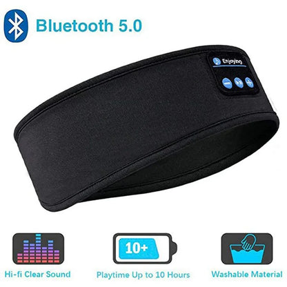 Bluetooth Sleep Headband — Wireless Music Eye Mask for Sleep & Sport