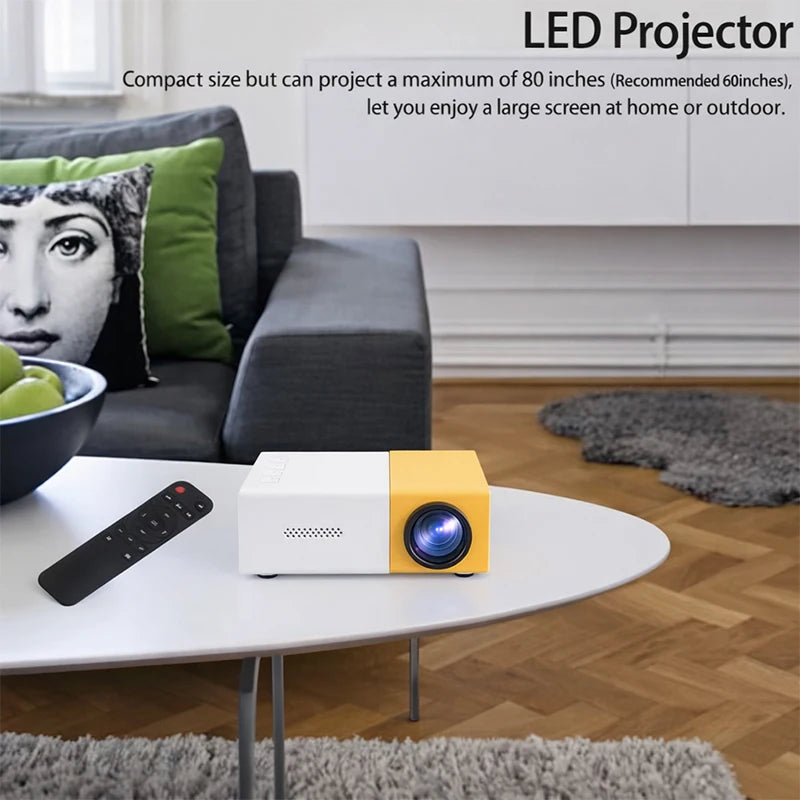 YG300 Mini Portable Projector