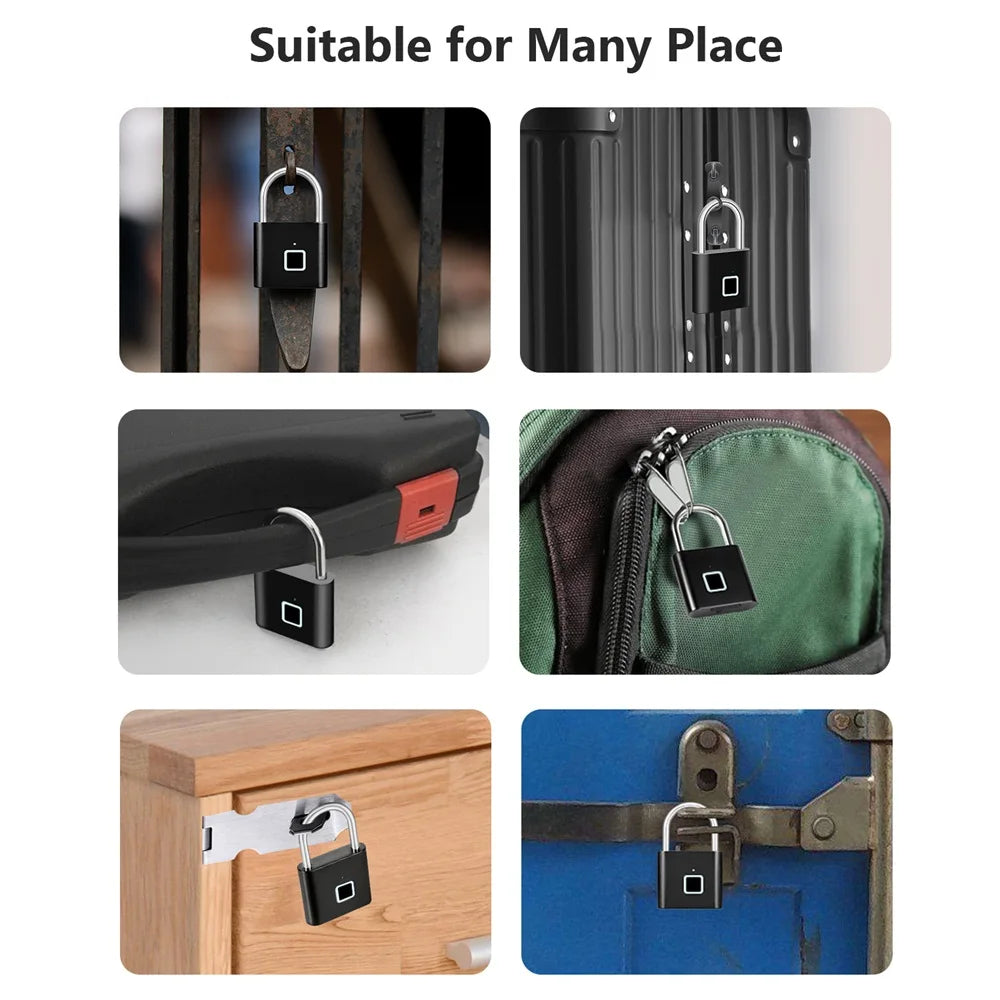 Smart Fingerprint Padlock