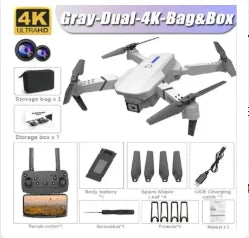 E88 Pro 4K Drone — WiFi FPV Camera Drone with Foldable Design