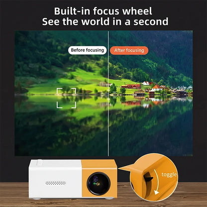 YG300 Mini Portable Projector