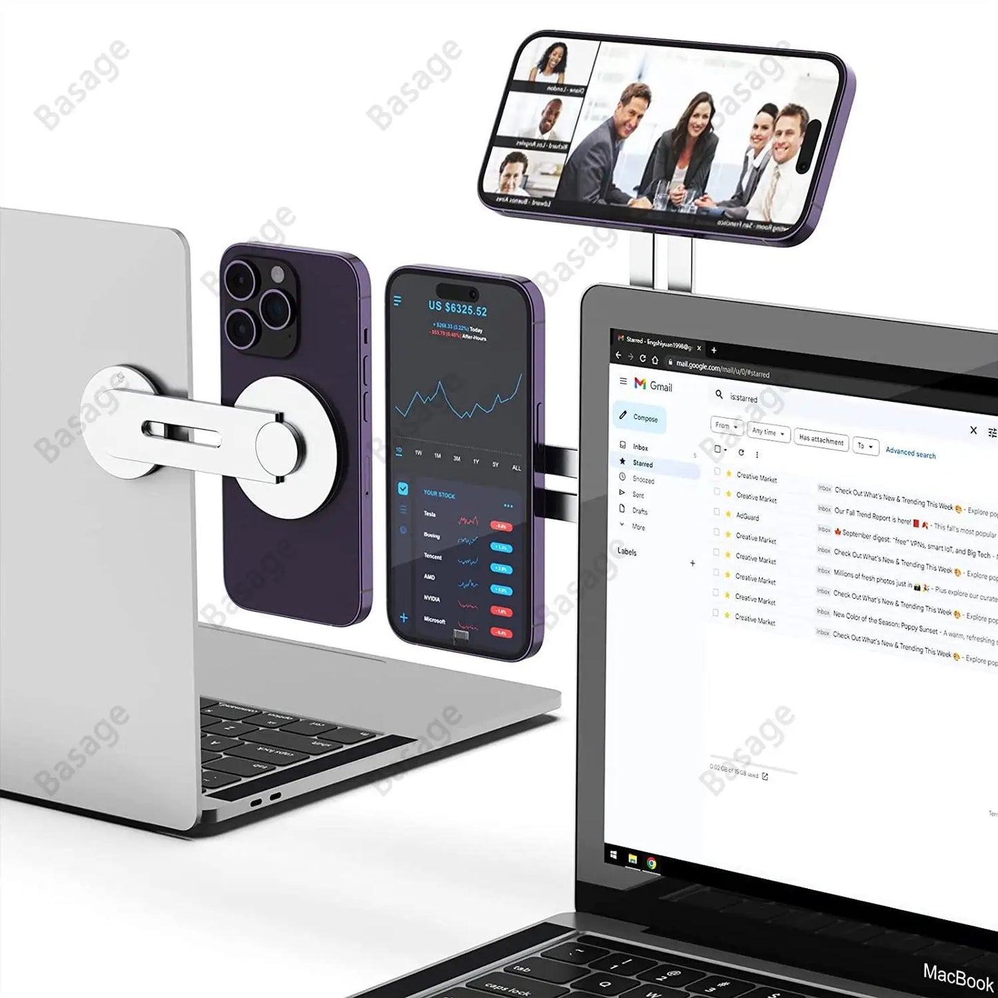 Magnetic Phone Holder — Hands-Free Anywhere Mount